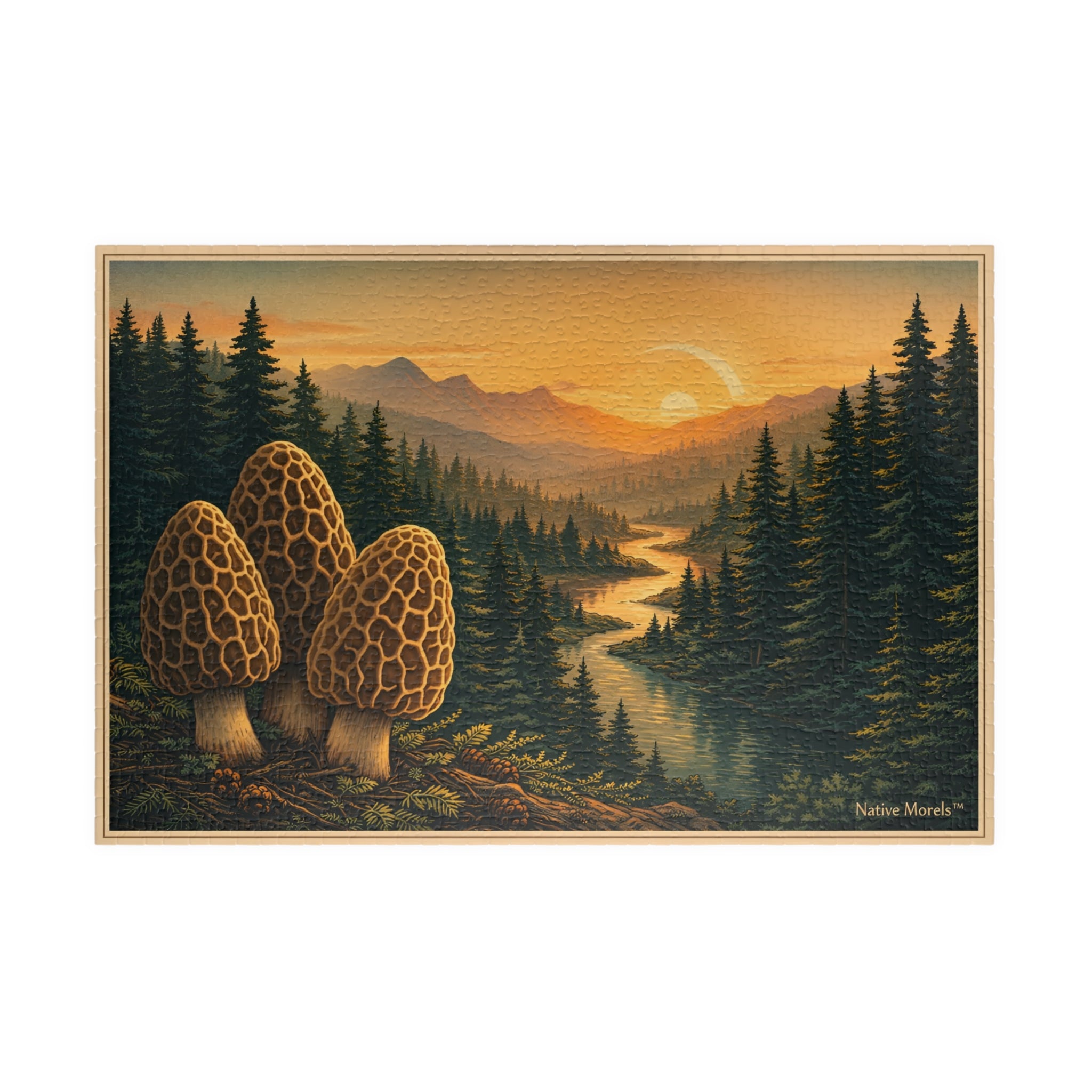 Morel National Forest Puzzle (1014 Pieces) | Native Morels™