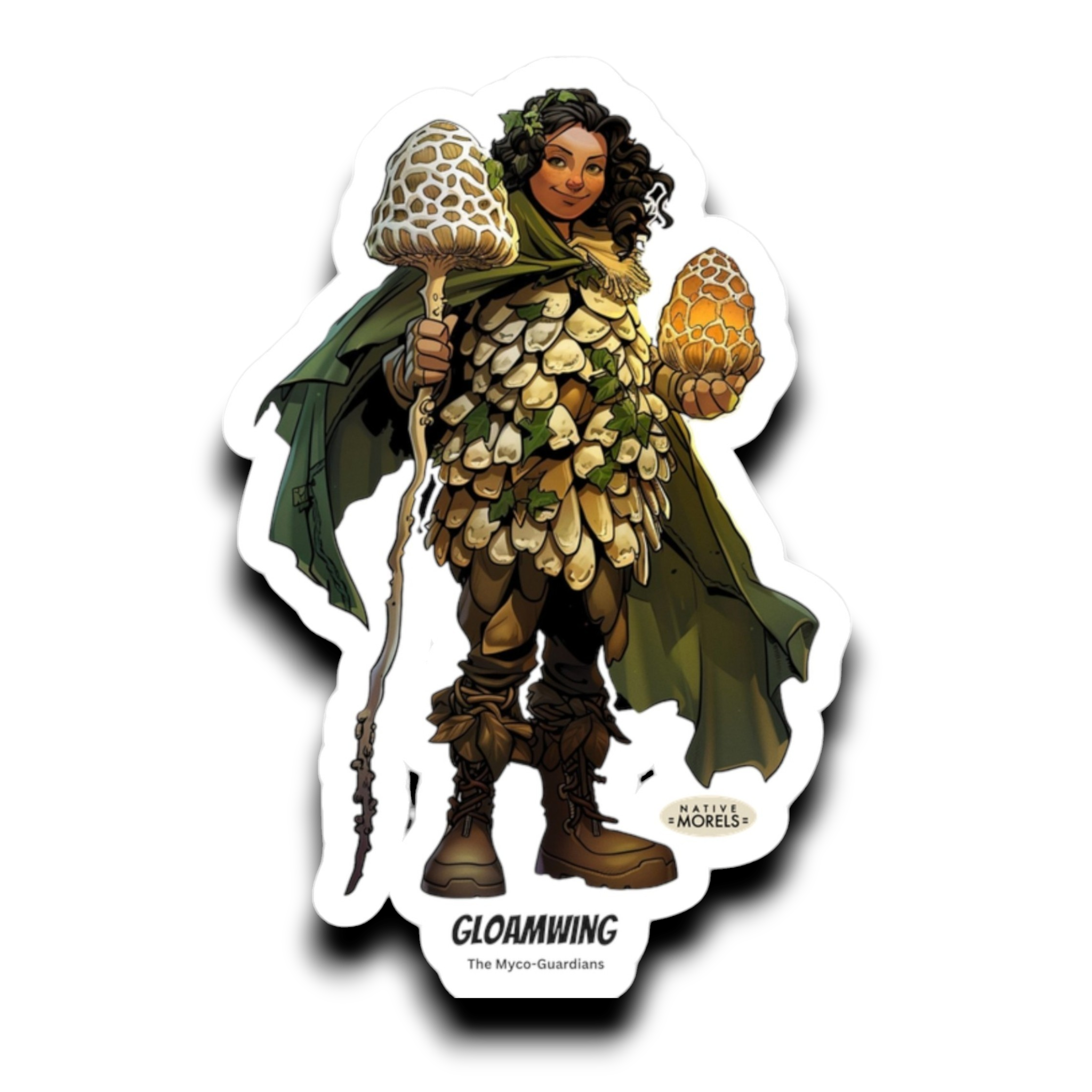 Gloamwing™ Myco-Guardians™ Forest League Decal | Native Morels™