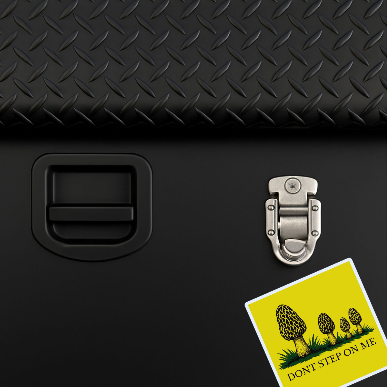 "Don't Step On Me" Morel Mushroom Decal | Native Morels™