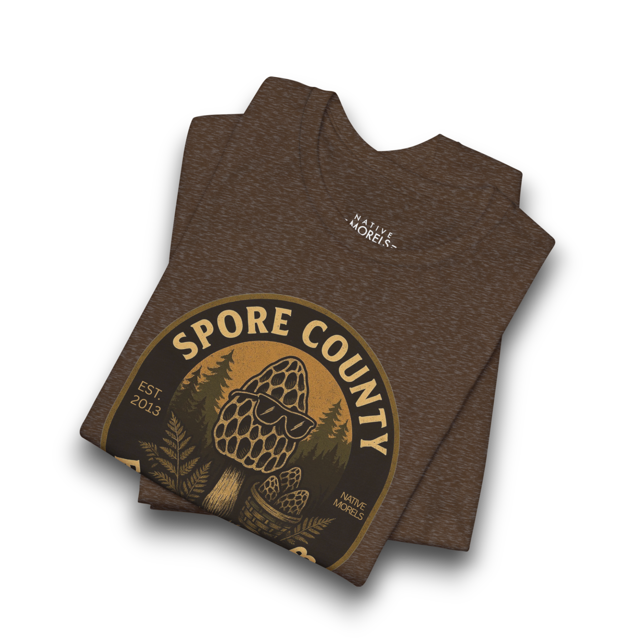 Spore County Foraging Club T-Shirt | Native Morels™