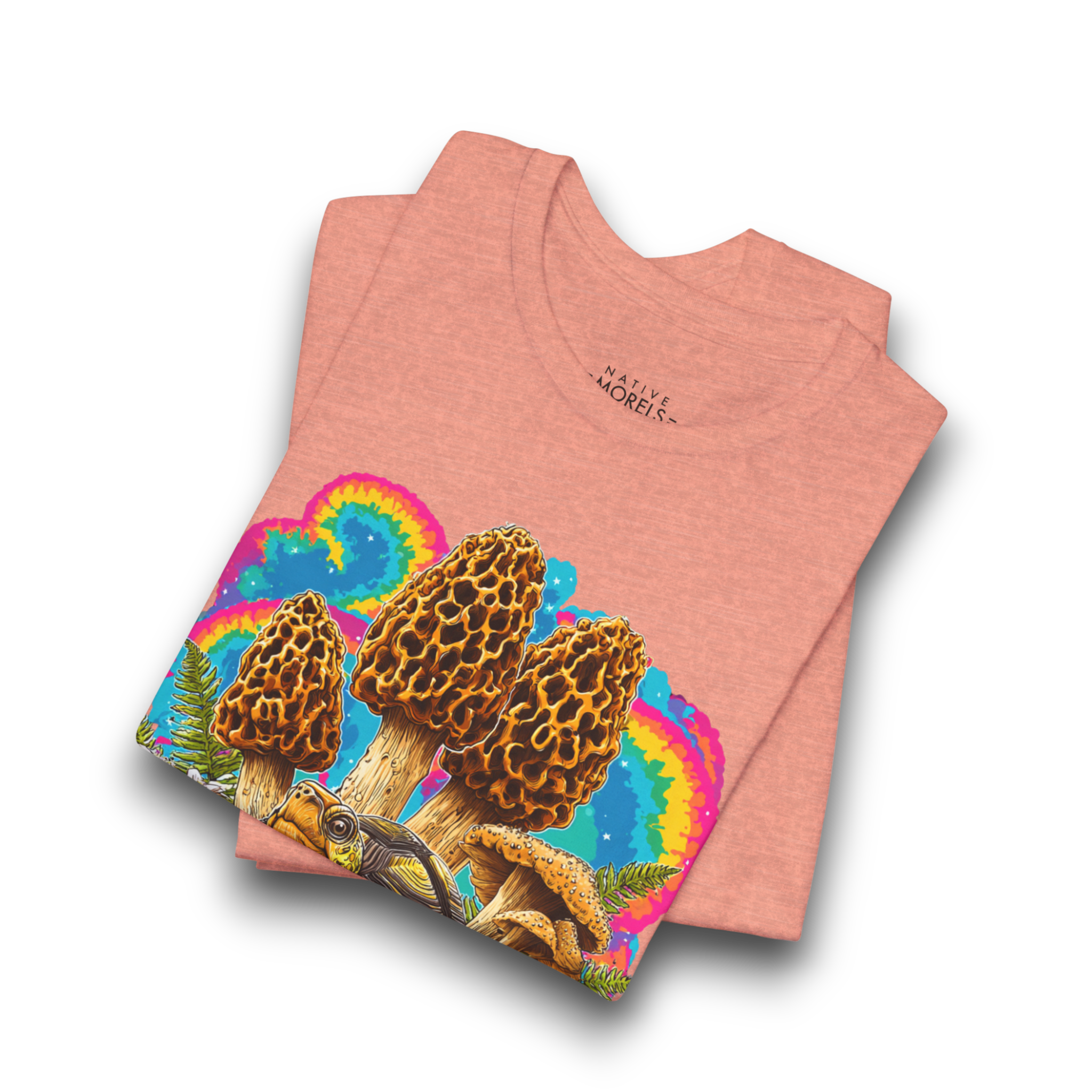 Box Turtle Groovy Forest Tee | Native Morels™
