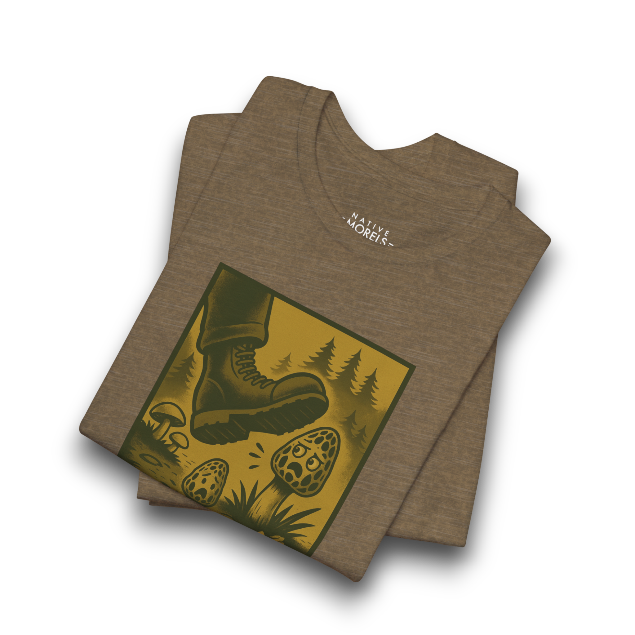 “Don’t Be a Kicker” Forager PSA T-Shirt | Native Morels™