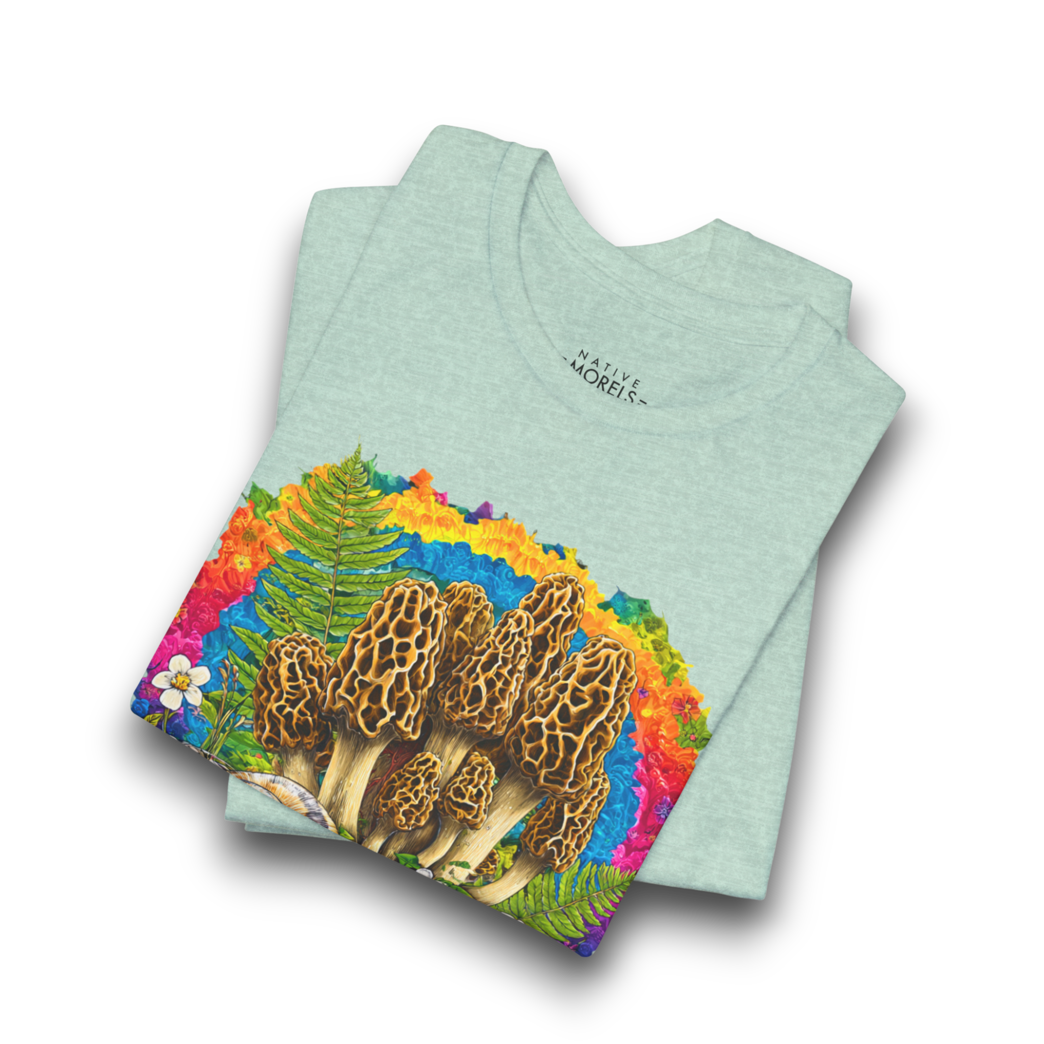 Snail Groovy Forest Tee | Native Morels™