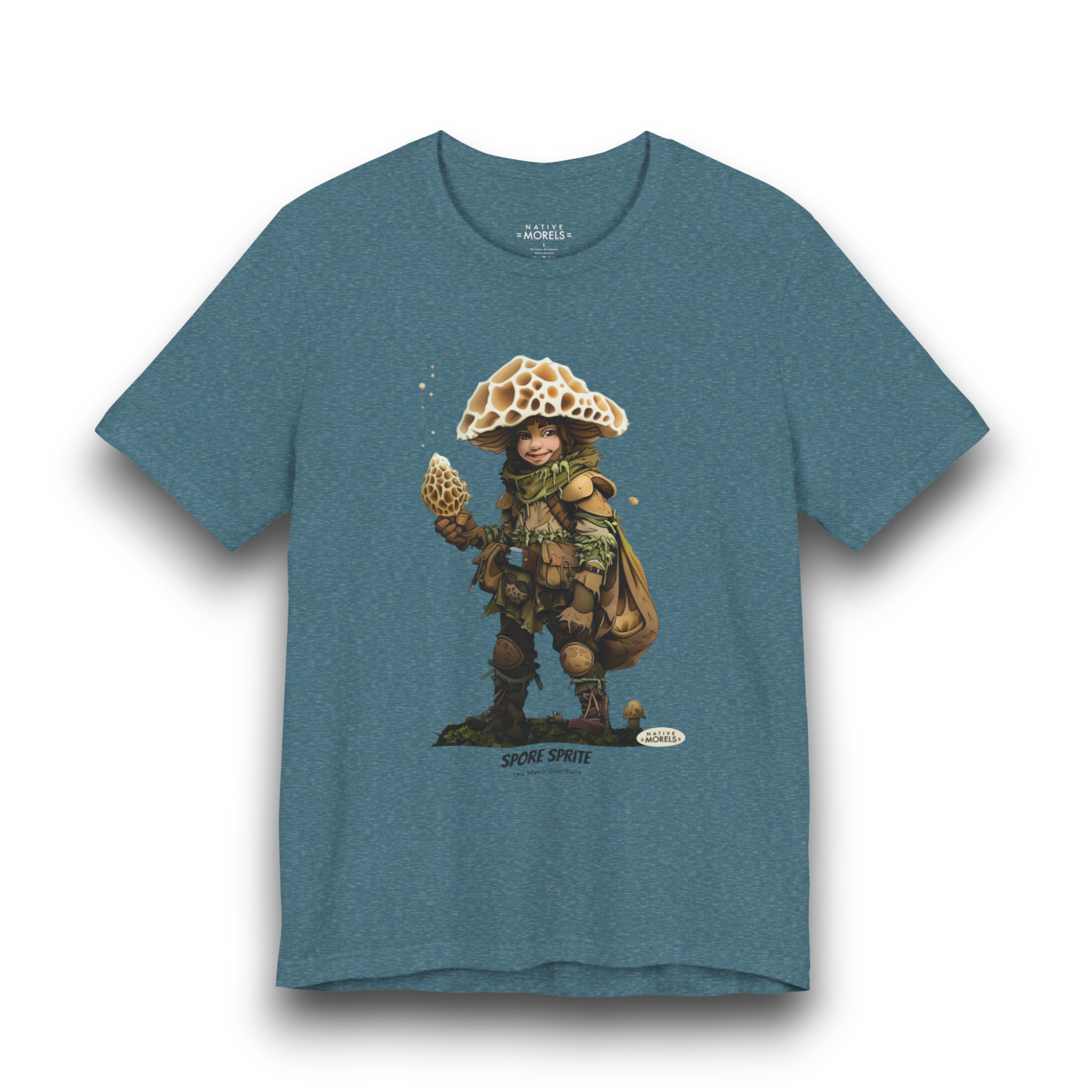 Spore Sprite™ | The Myco-Guardians™ Forest League | Native Morels Shirt