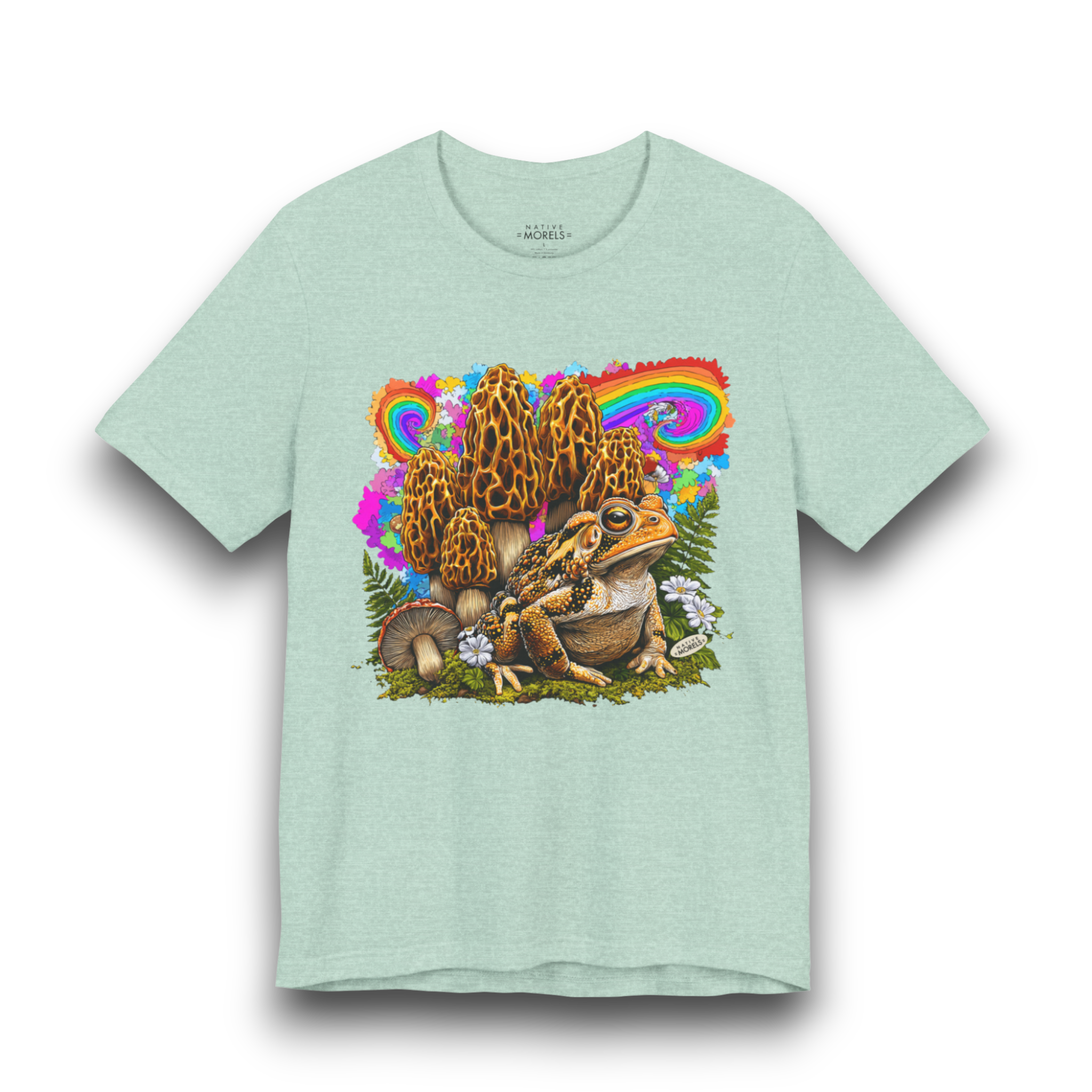 Spotted Toad Groovy Forest Tee | Native Morels™
