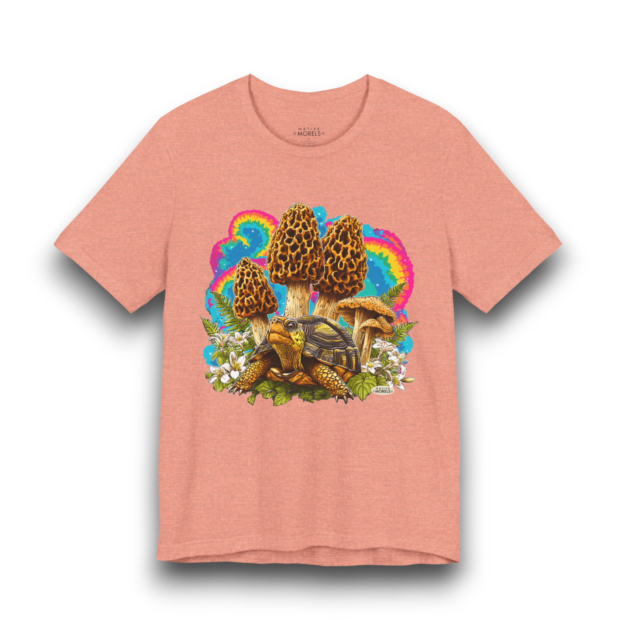 Box Turtle Groovy Forest Tee | Native Morels™