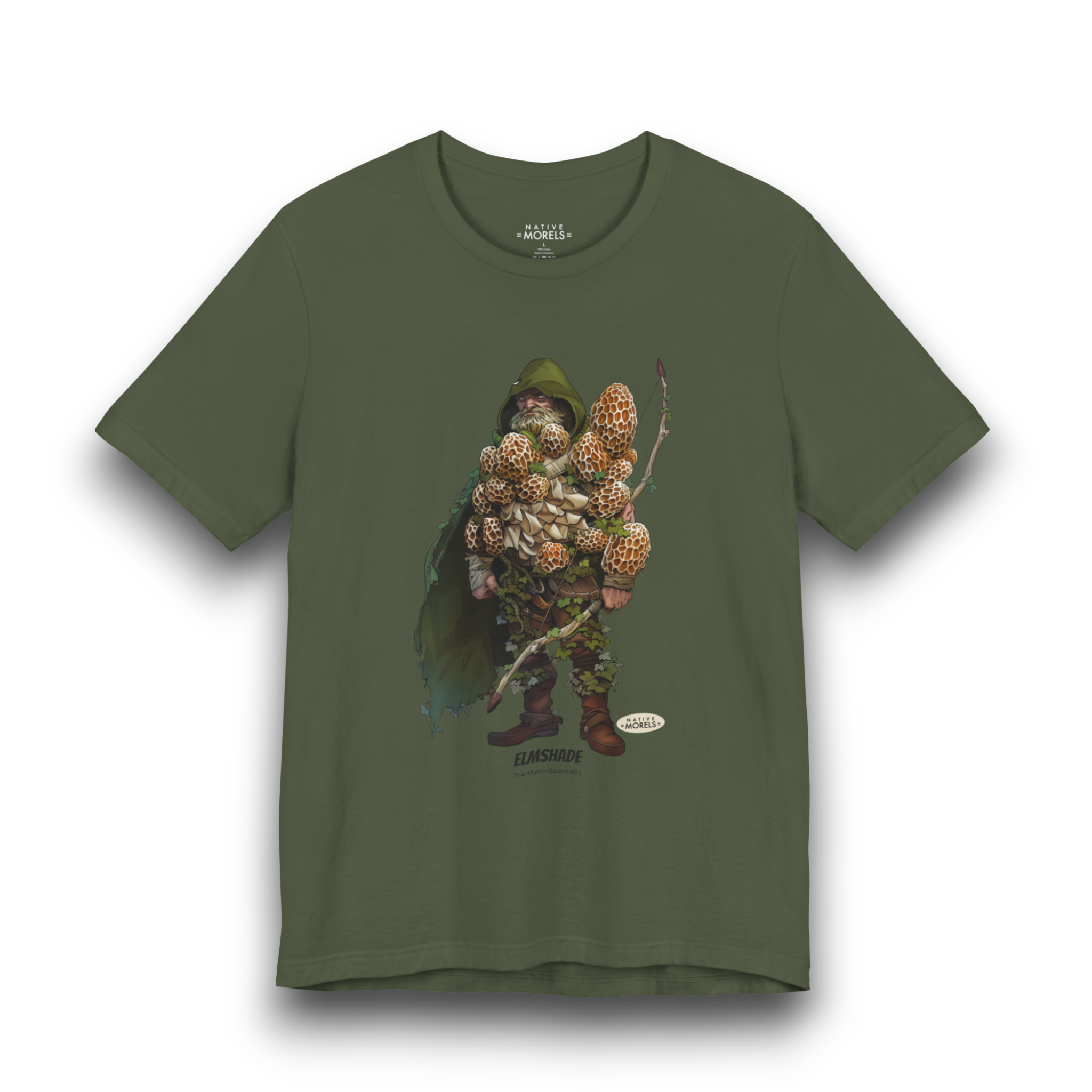 Elmshade™ | The Myco-Guardians™ Forest League | Native Morels Shirt