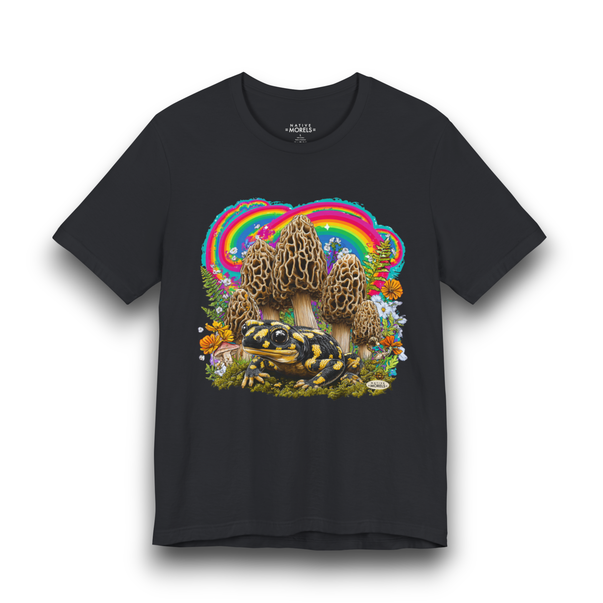 Eastern Tiger Salamander Groovy Forest Tee | Native Morels™