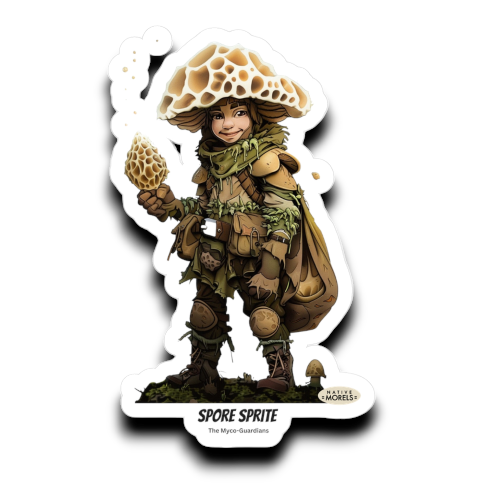 Spore Sprite™ | Myco-Guardians™ Forest League Die-Cut Decal