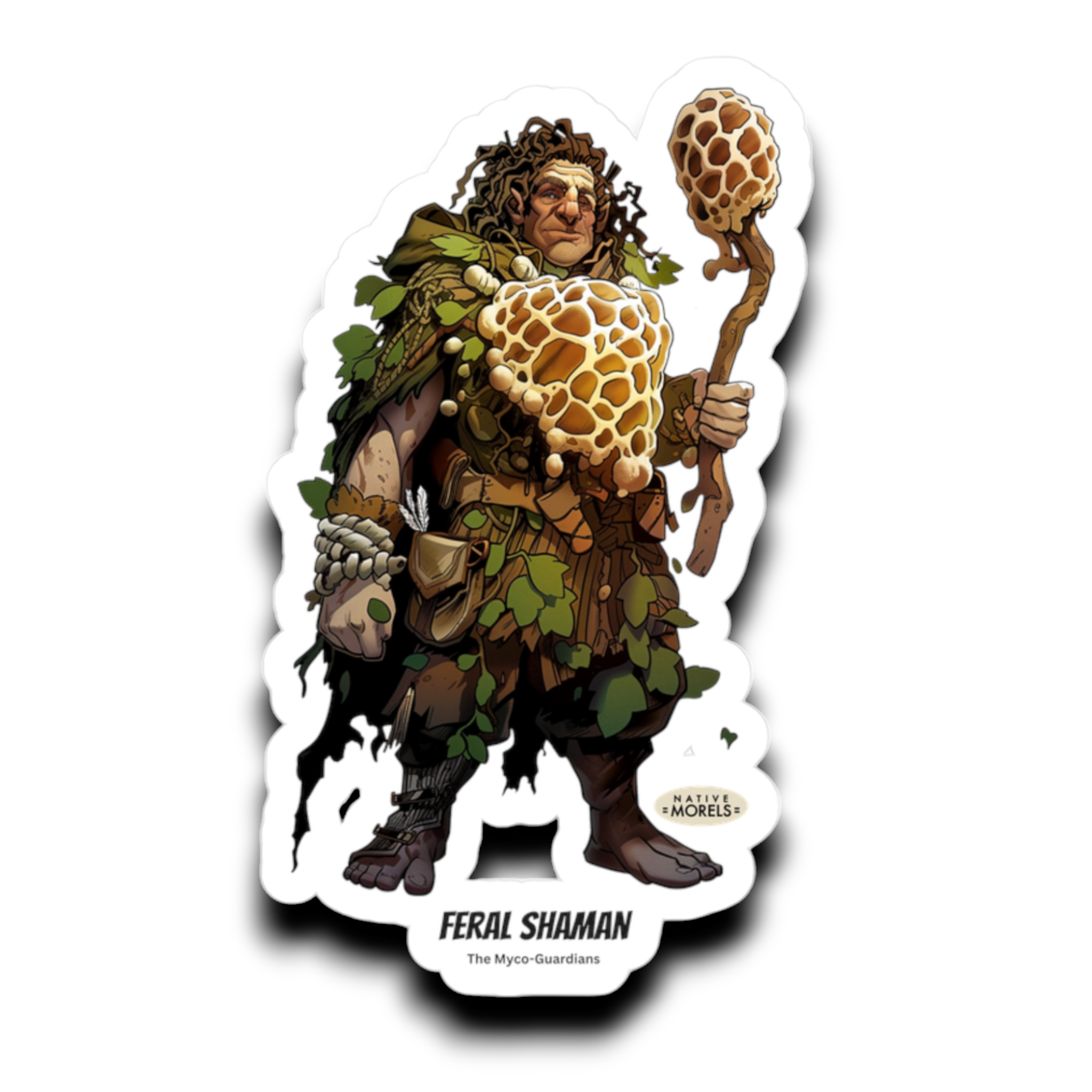 Feral Shaman™ | Myco-Guardians™ Forest League Die-Cut Decal