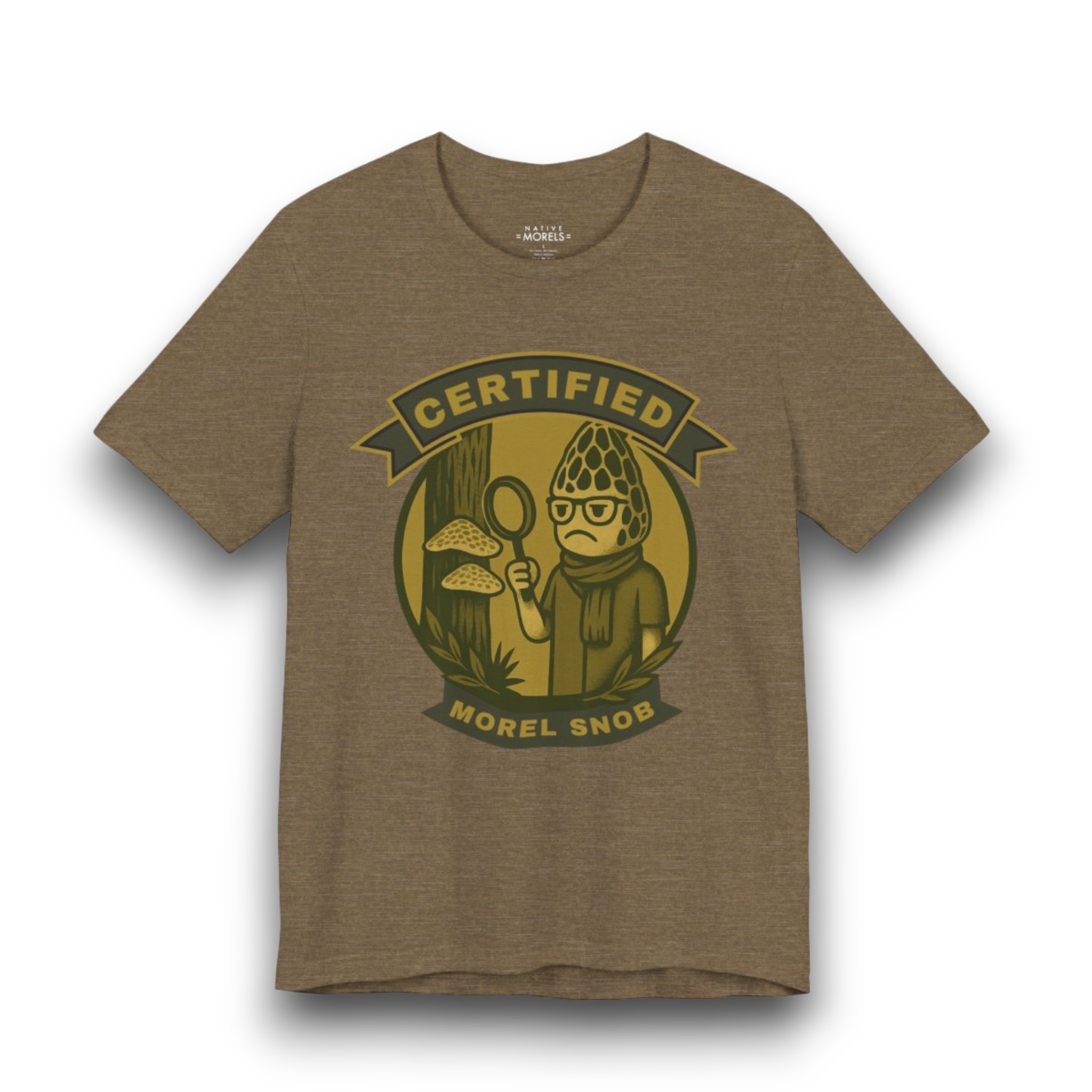 “Certified Morel Snob” T-Shirt | Native Morels™
