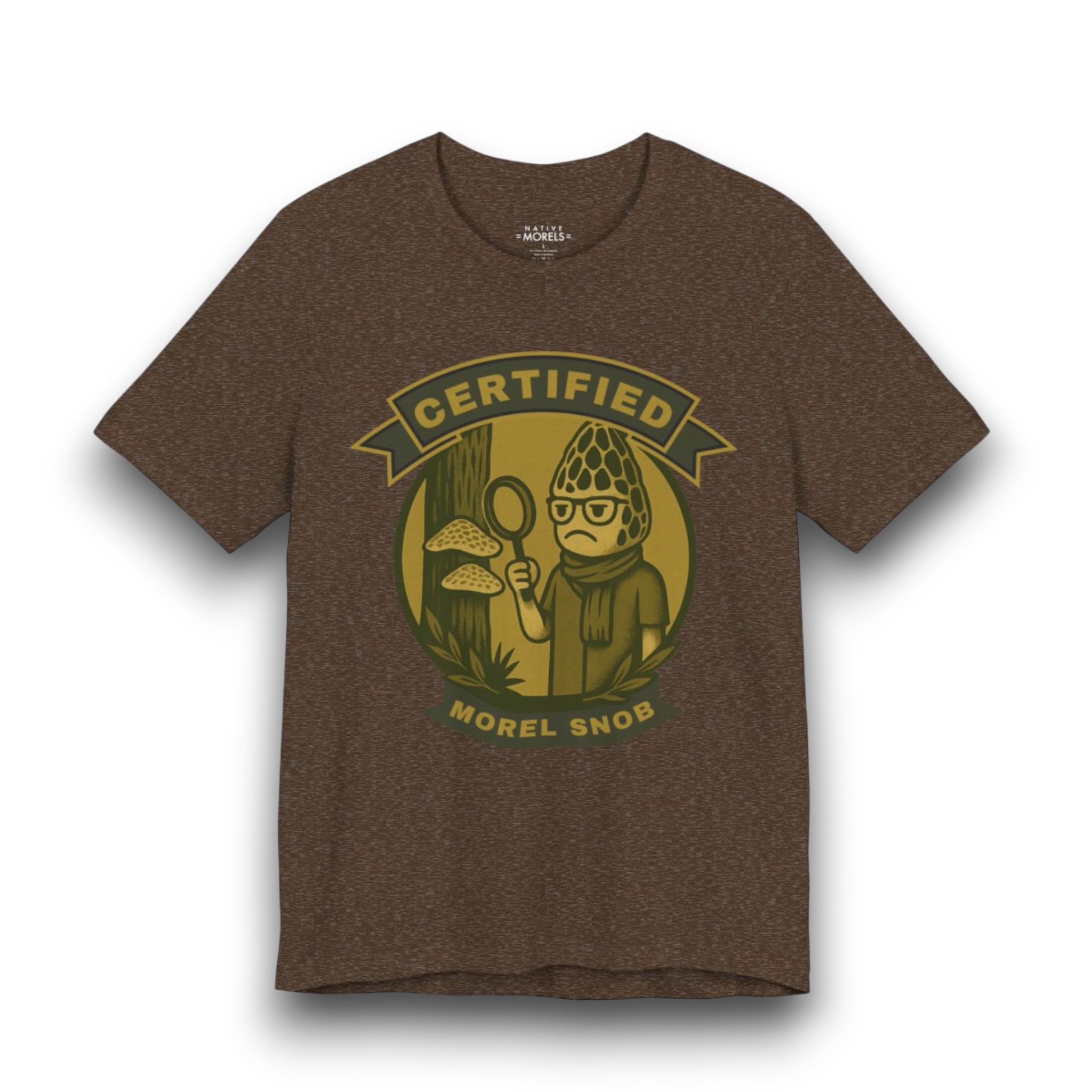 “Certified Morel Snob” T-Shirt | Native Morels™